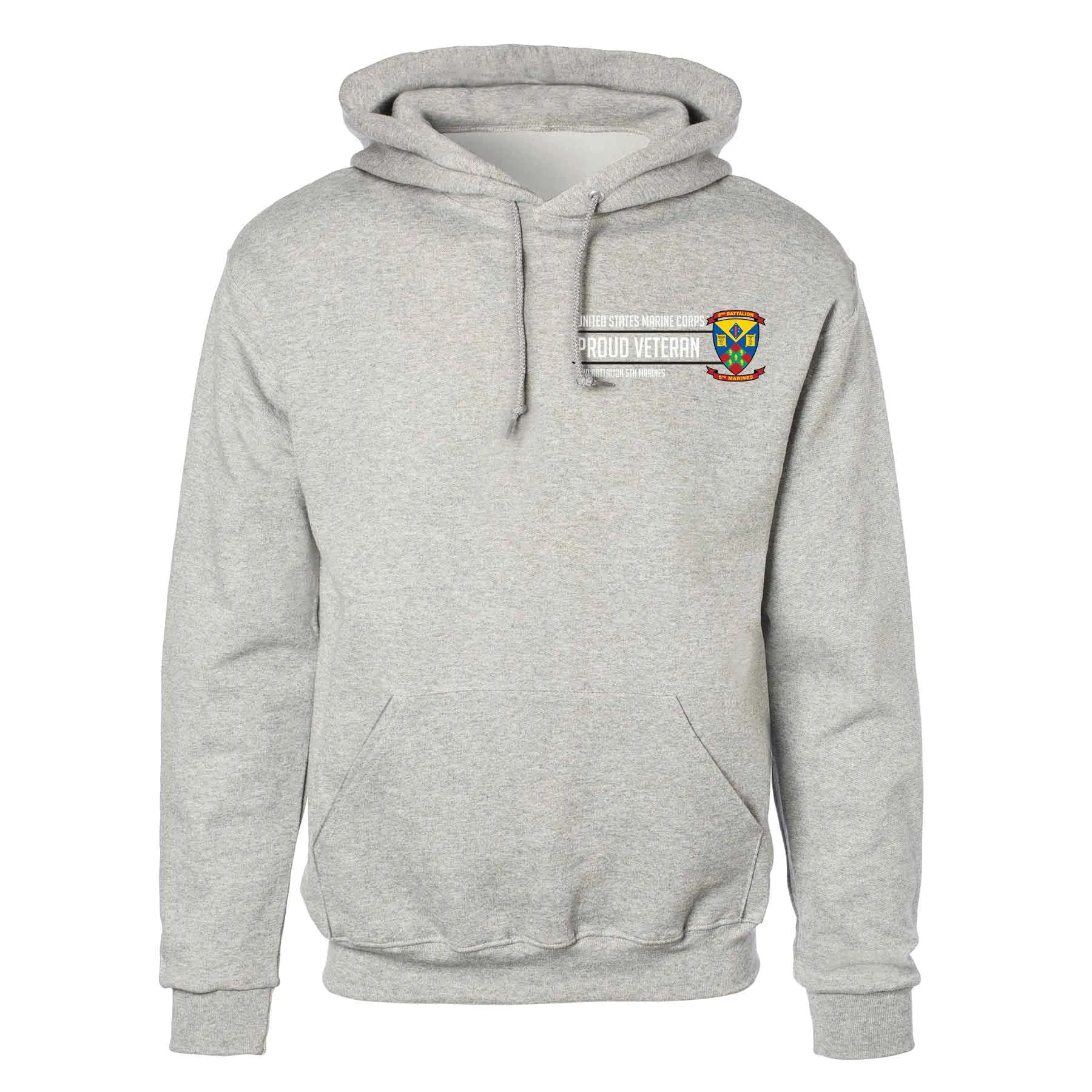 2nd Battalion 5th Marines Proud Veteran Hoodie