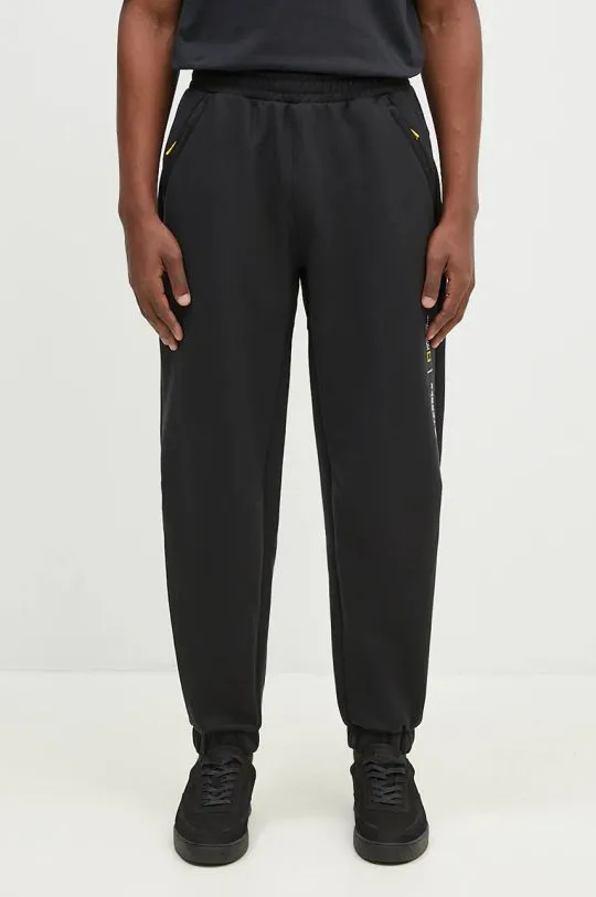 adidas joggers Nattional Geographic Aerordy Pant black color with an application JJ4360