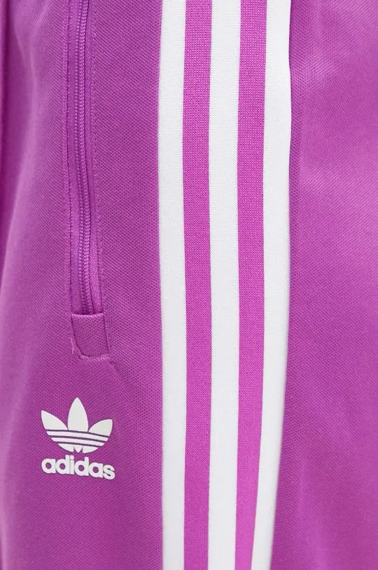 adidas Originals joggers Beckenbauer Track Pant violet color IY2225