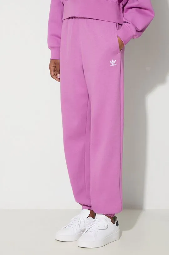 adidas Originals joggers Essentials Fleece Joggers pink color IR5964