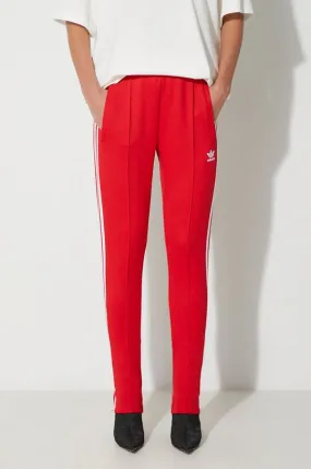 adidas Originals joggers SST Classic TP red color IK6603