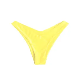 ALINA V-CUT BIKINI BOTTOM - DAISY YELLOW