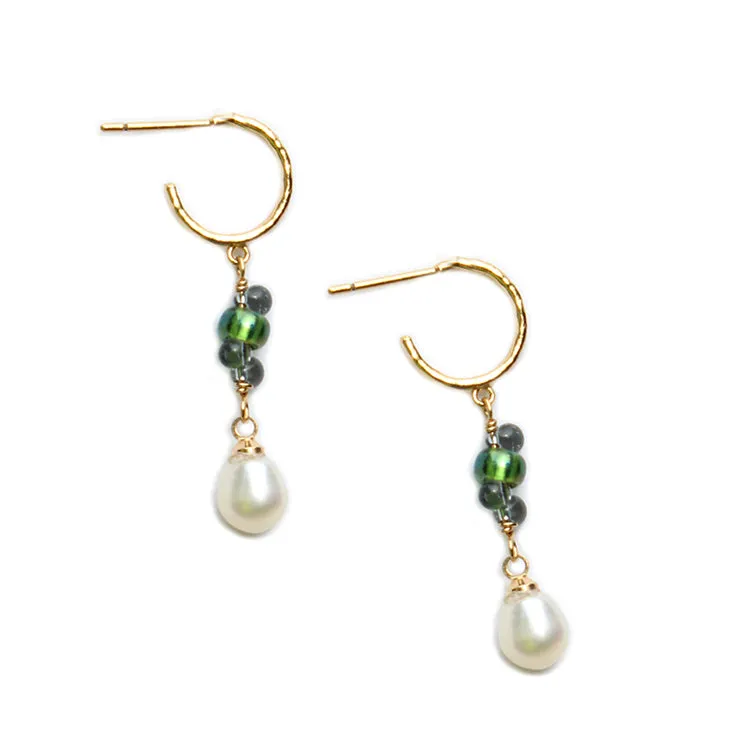 Aurora Earring / Green