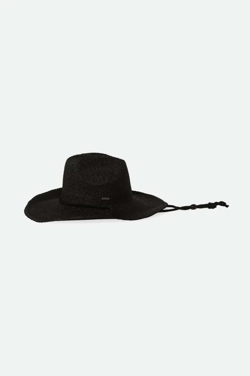 Austin Straw Cowboy - Black