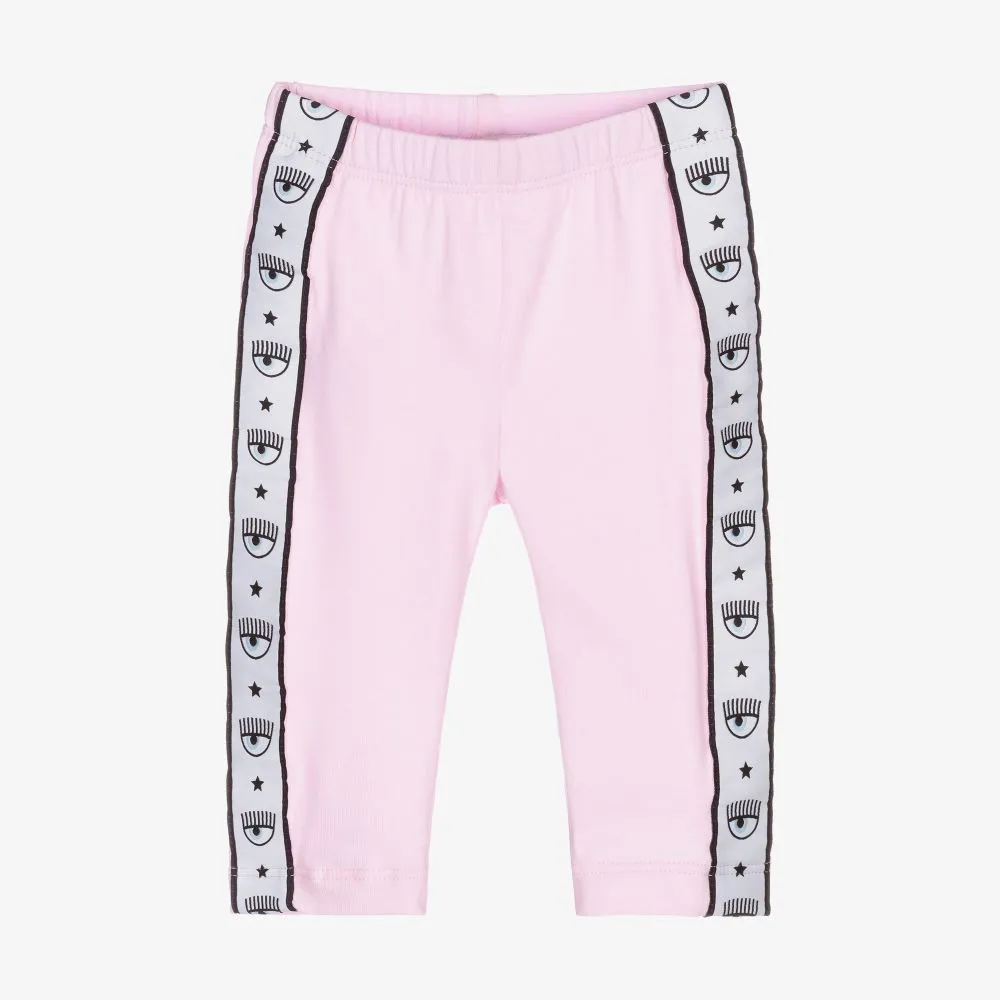 Baby Girls Pink Leggings