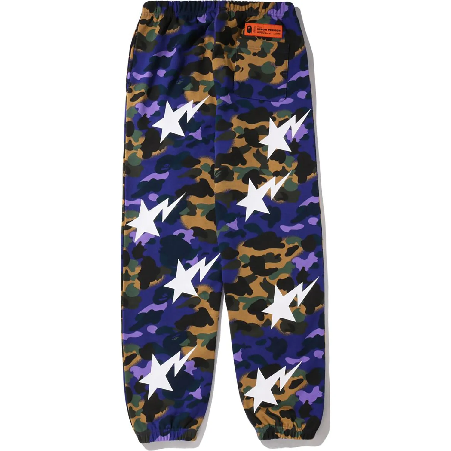 BAPE X HERON PRESTON MIX 1ST CAMO SWEAT PANTS MENS