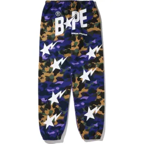 BAPE X HERON PRESTON MIX 1ST CAMO SWEAT PANTS MENS