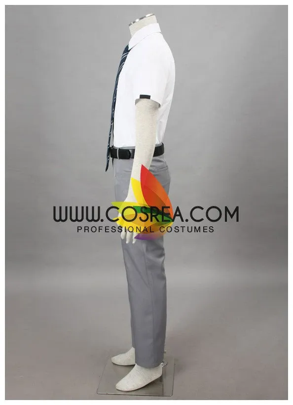 Bleach Karakura High School Male Summer Cosplay Costume