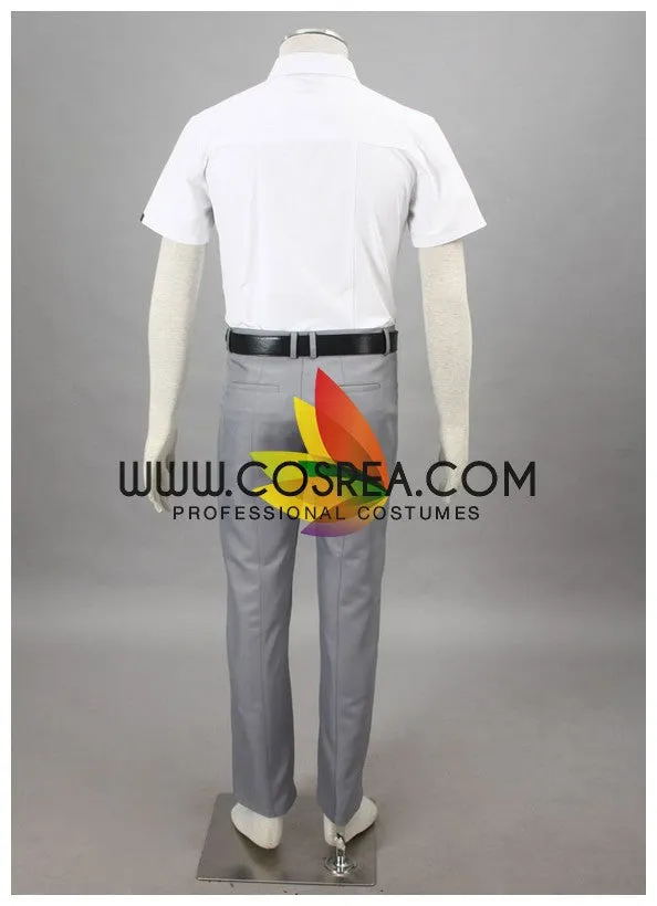 Bleach Karakura High School Male Summer Cosplay Costume