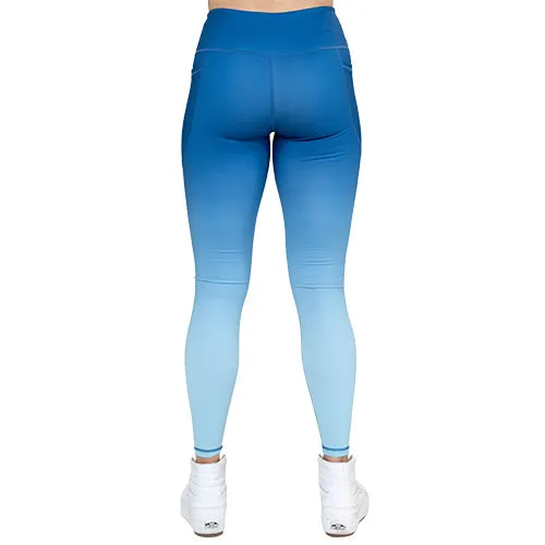 Blue Ombre Leggings