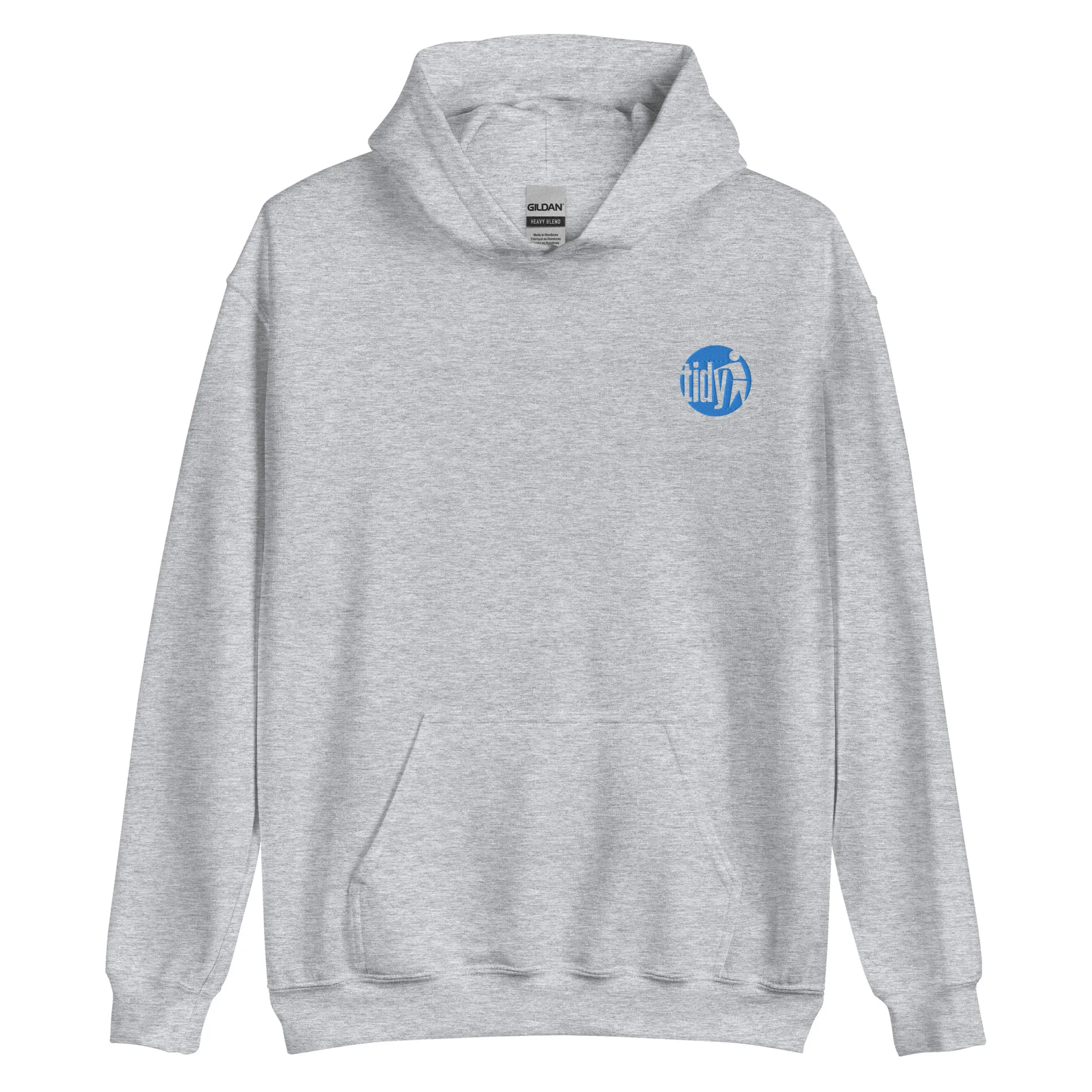 Blue Tidy Hoodie (embroidered)