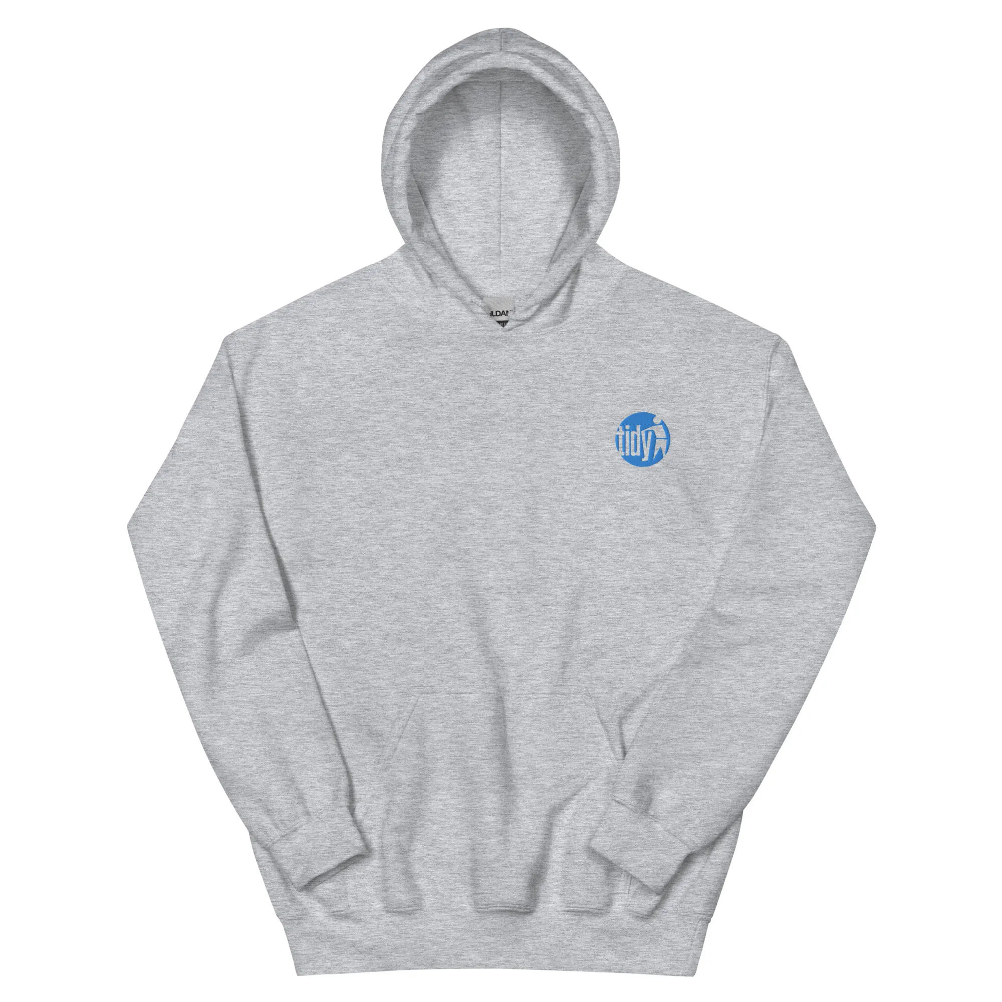 Blue Tidy Hoodie (embroidered)