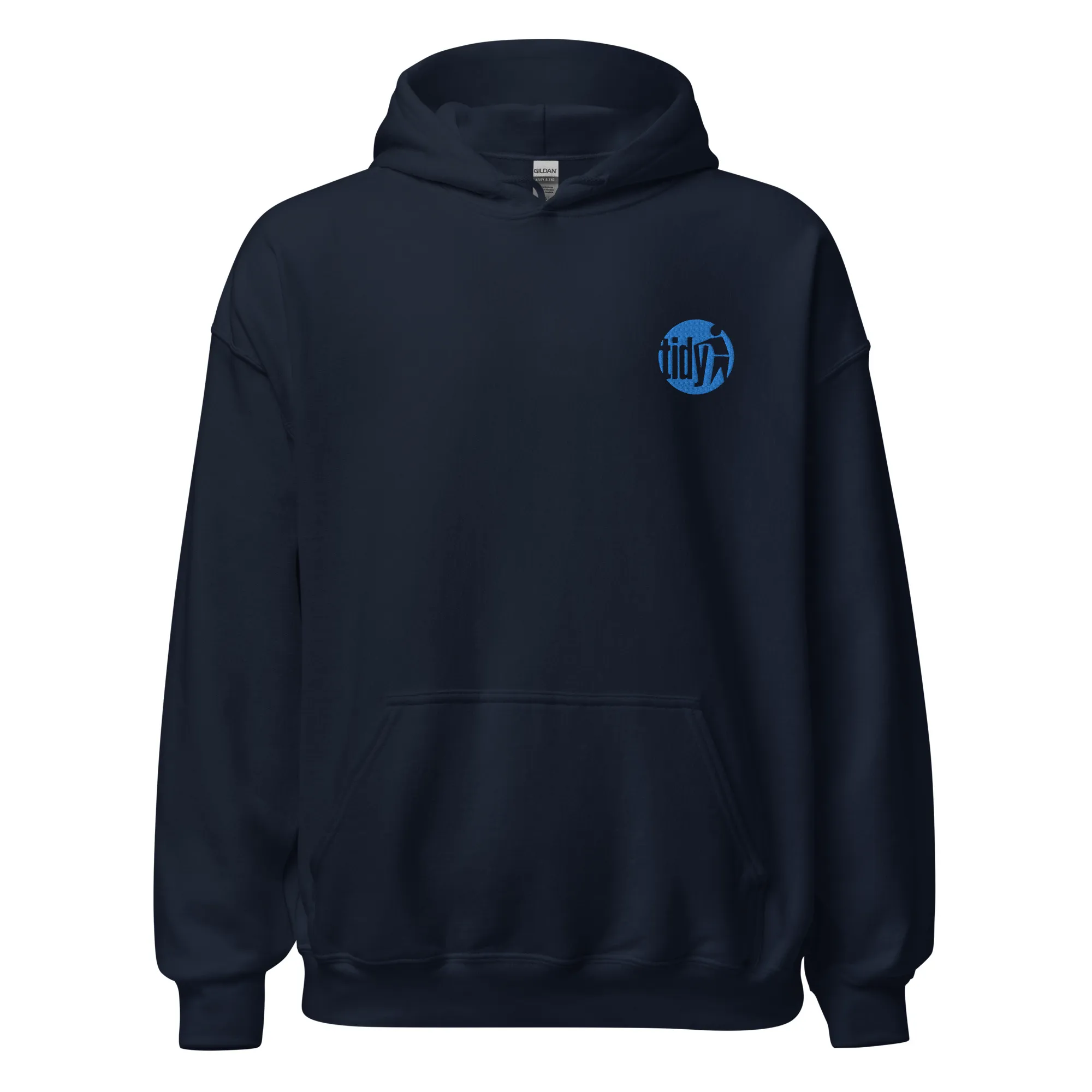 Blue Tidy Hoodie (embroidered)