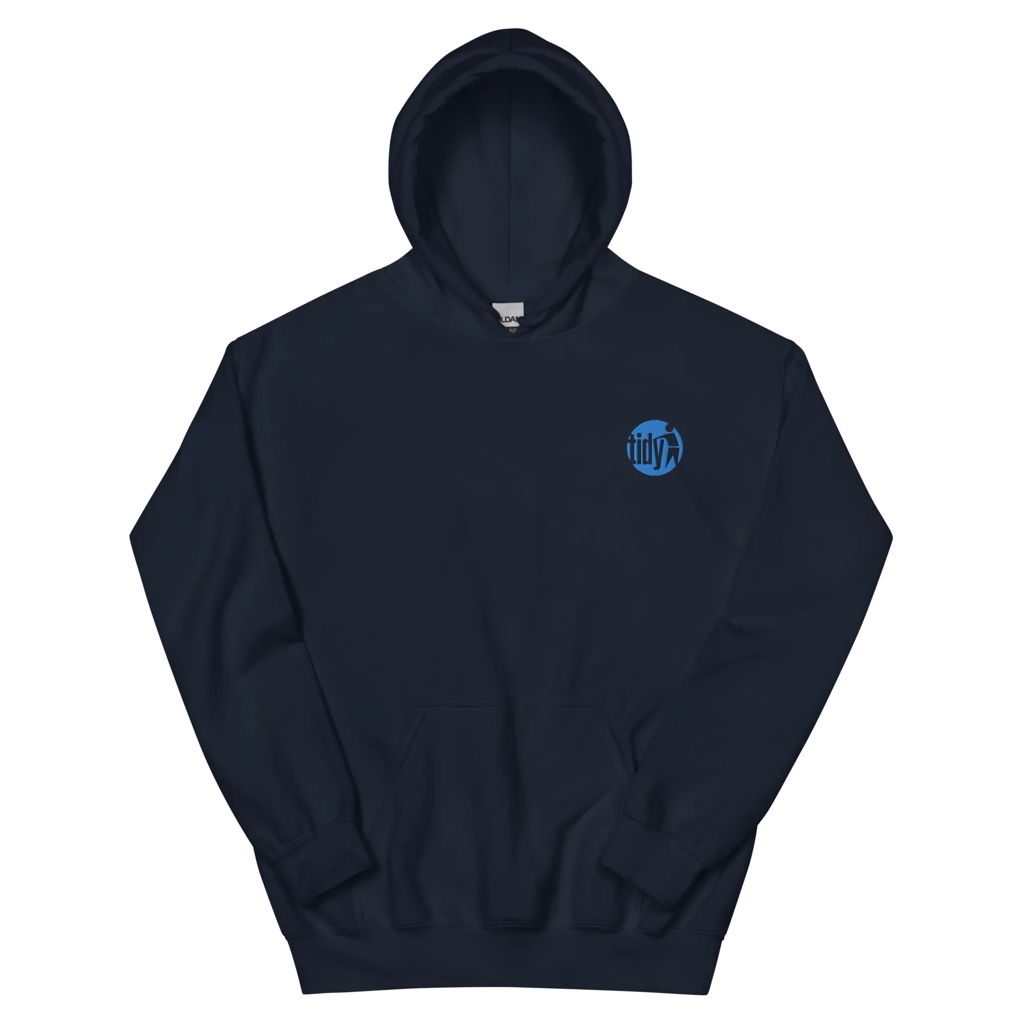 Blue Tidy Hoodie (embroidered)