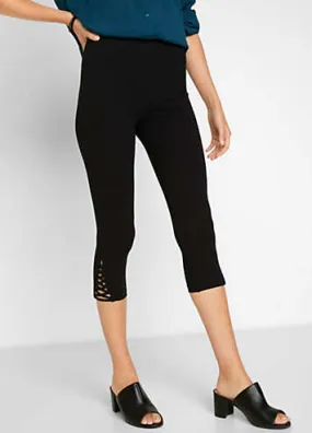 bonprix Laced Cropped Leggings | Kaleidoscope