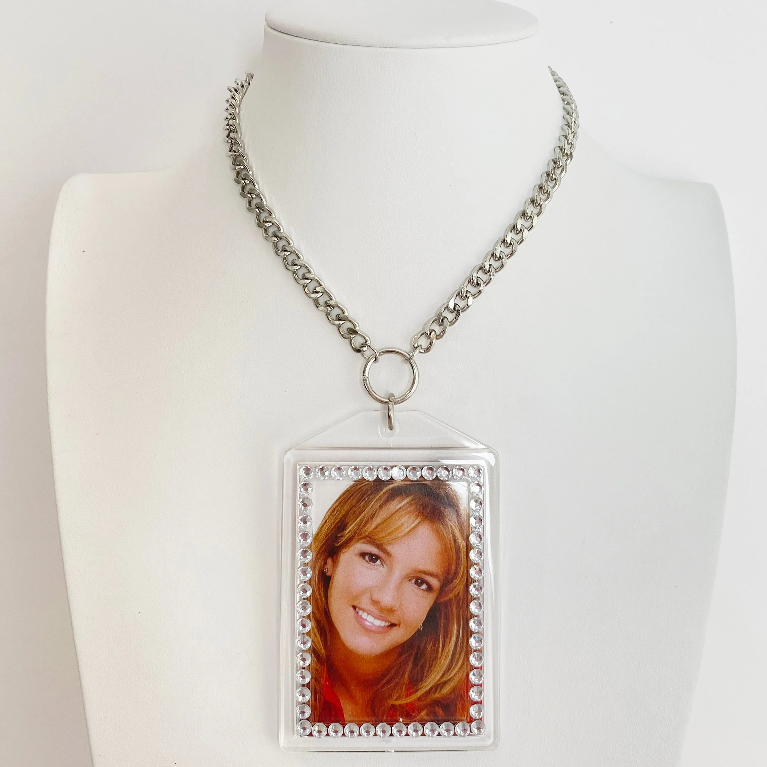 Britney Bedazzled Vintage Remix Necklace