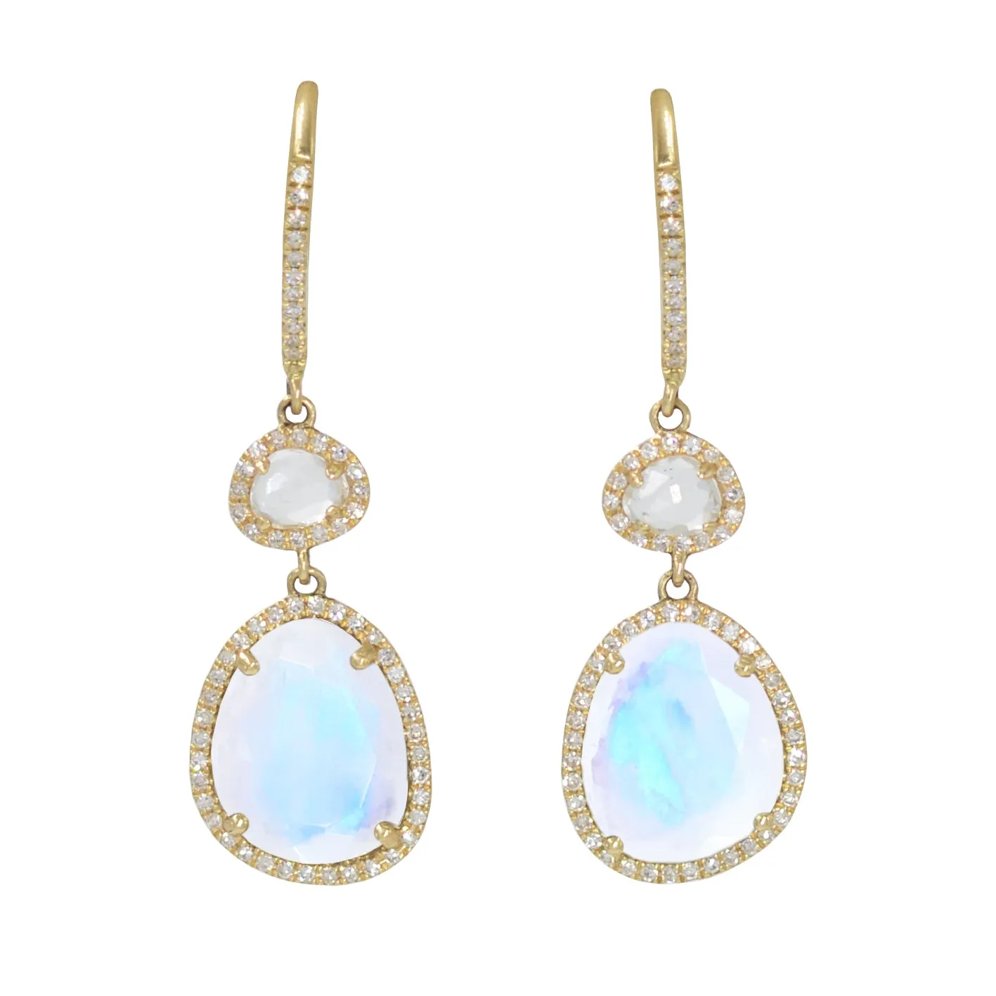 Clara Earrings - Moonstone