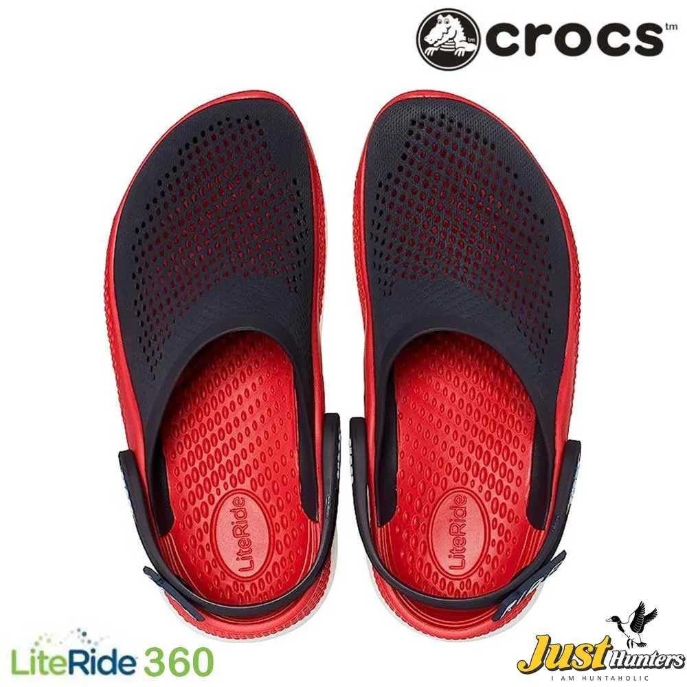 Crocs LiteRide 360 Clogs Black / Pepper Red