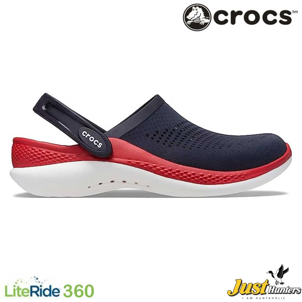 Crocs LiteRide 360 Clogs Black / Pepper Red