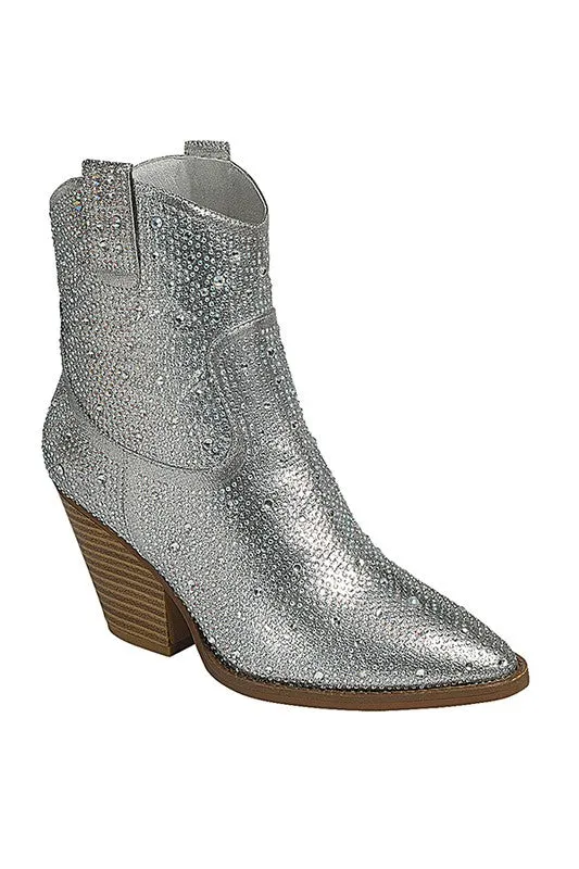 DAZZLED ANKLE BOOT