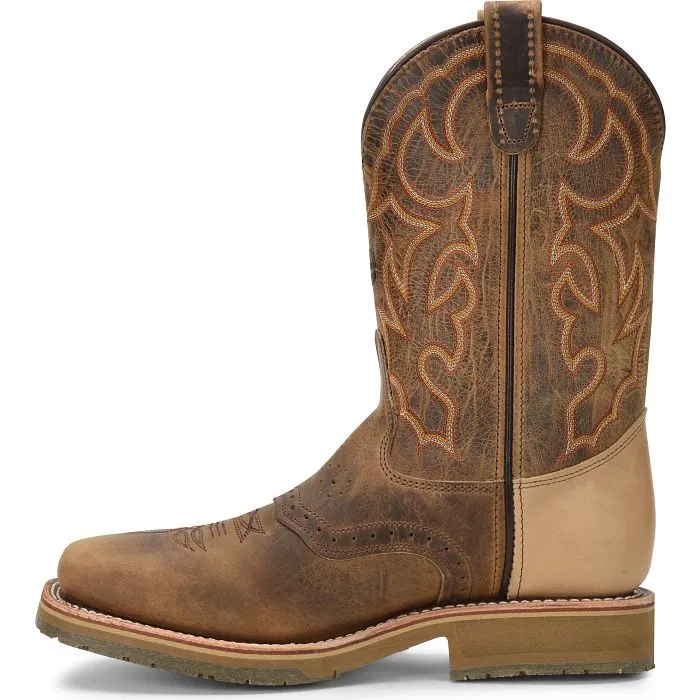 Double H Men's DWIGHT STEEL TOE SQUARE TOE WESTERN : DH3567