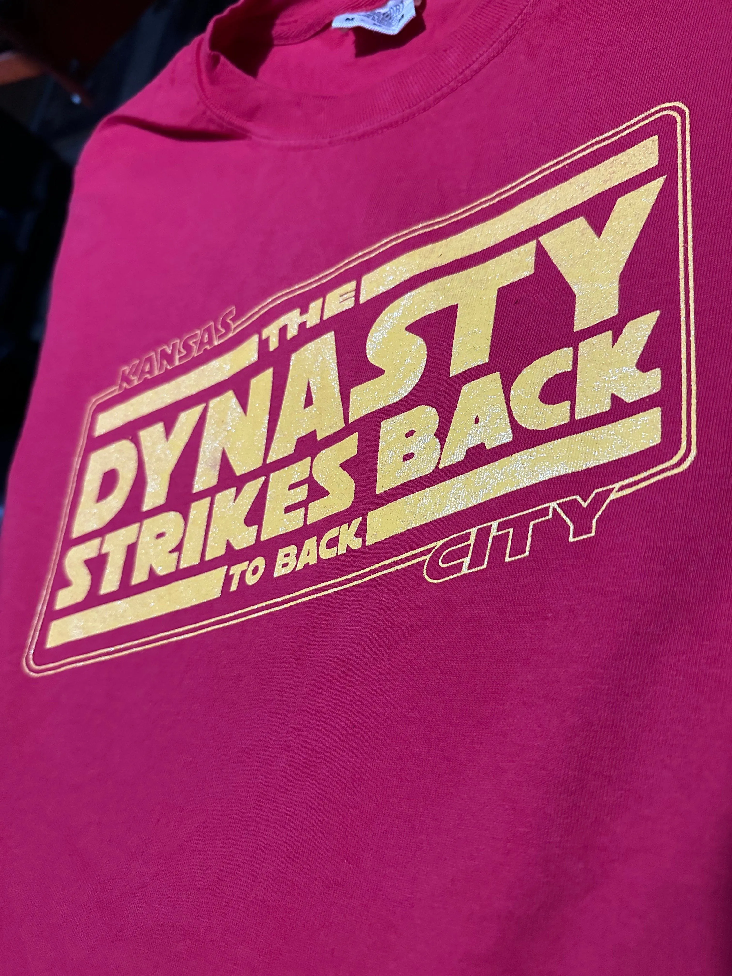 Dynasty Strikes Back to Back Tee - Red