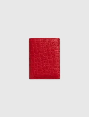 EMBOSSED ZIP WALLET