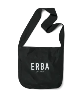 ERBA EST 1970 HEMP SLING TOTE BLACK