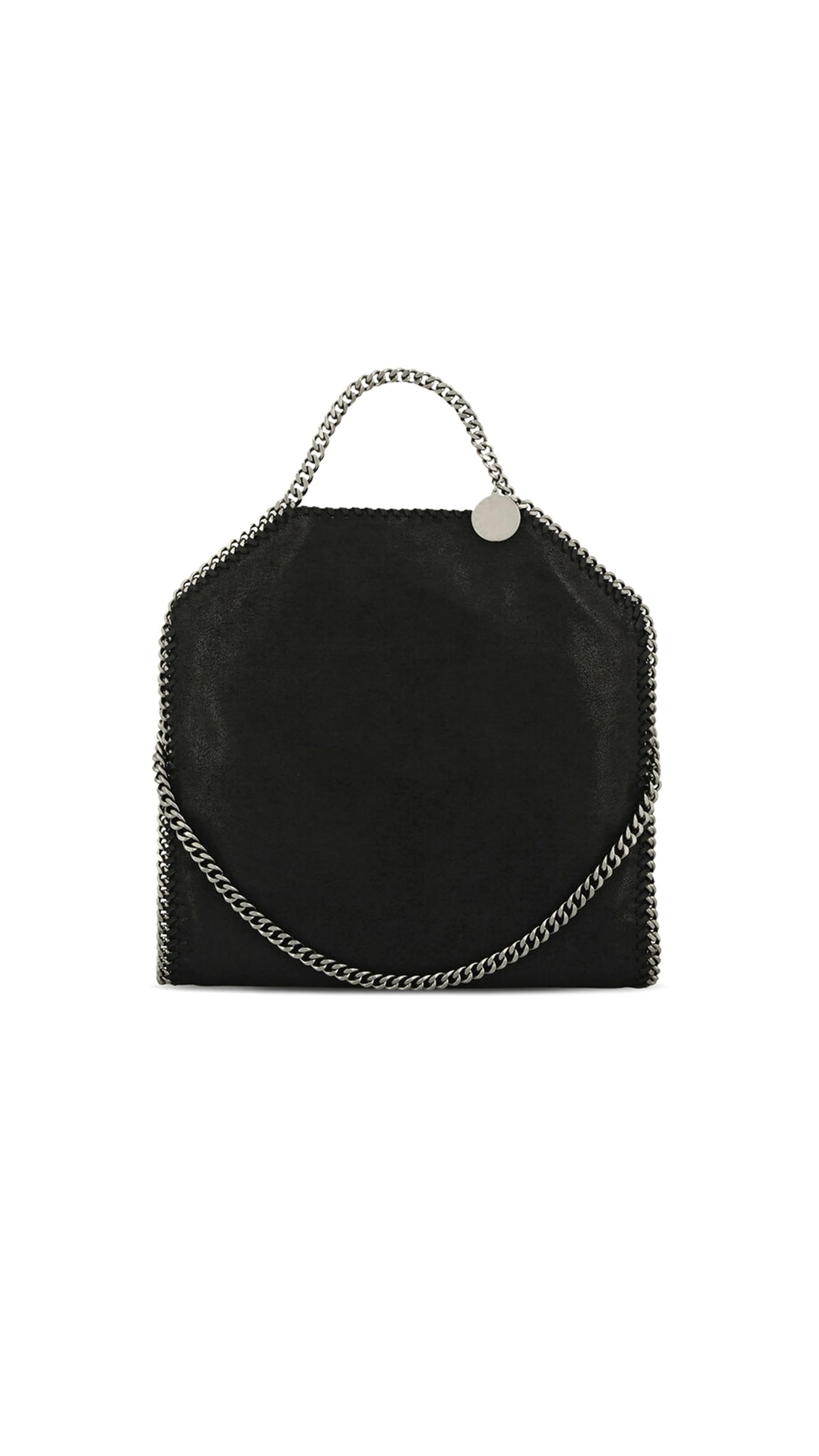 Falabella Fold Over Tote - Black