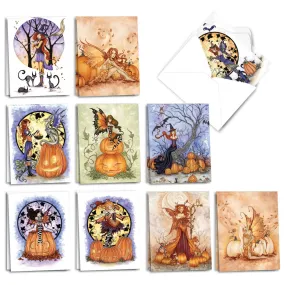 Fall Fairies Mini Notecards