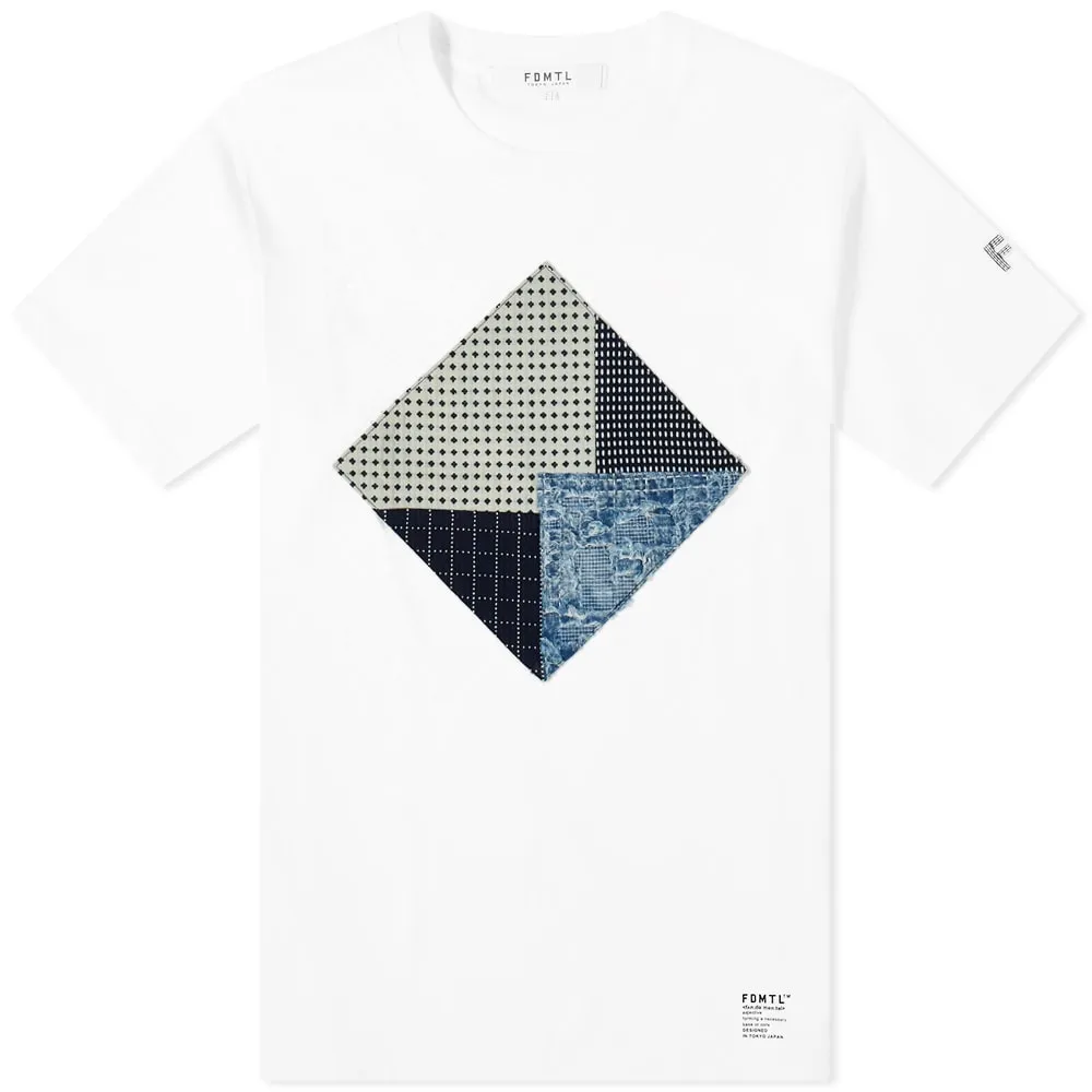 FDMTL Boro Patchwork T-ShirtWhite