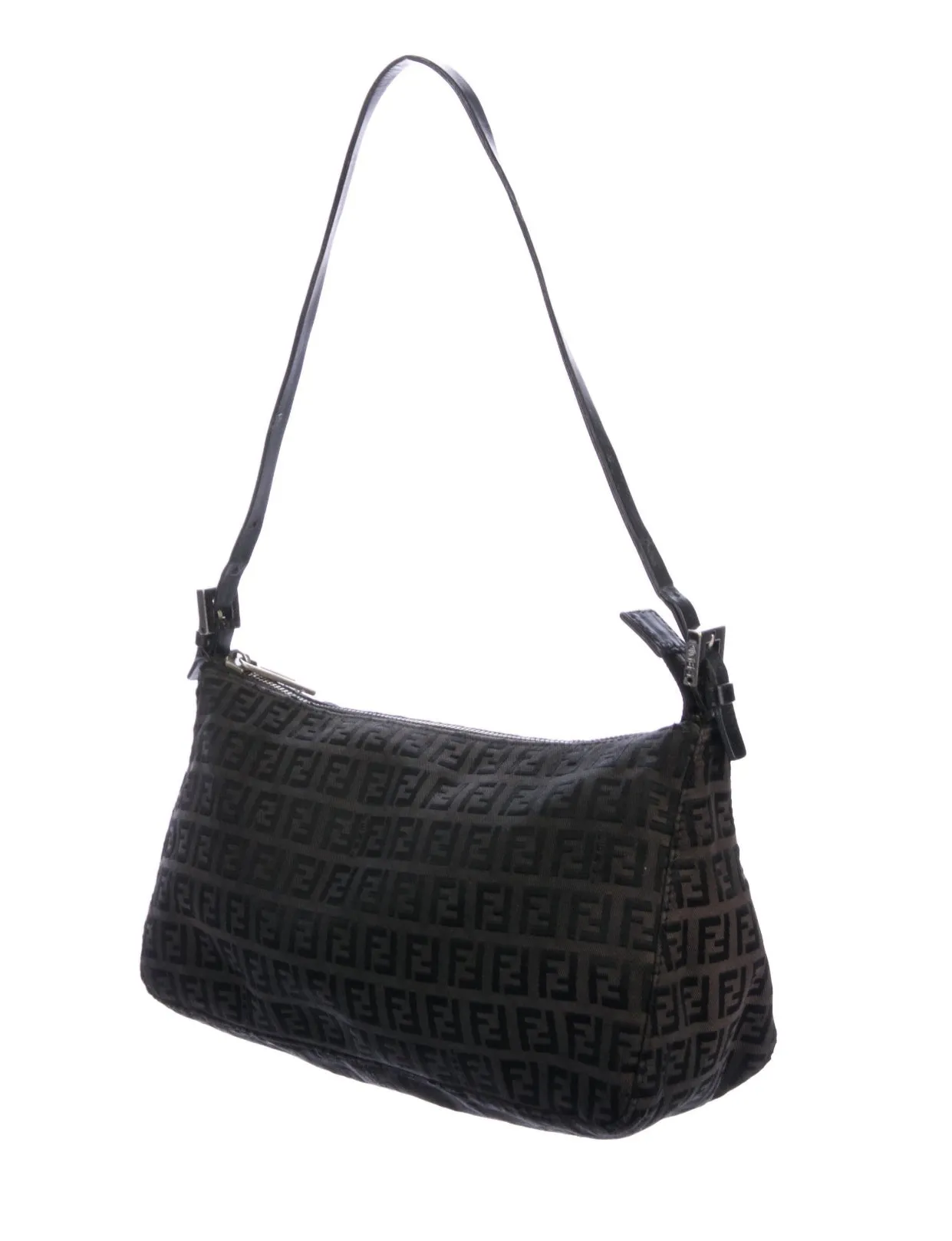 Fendi Black Zucca Handbag