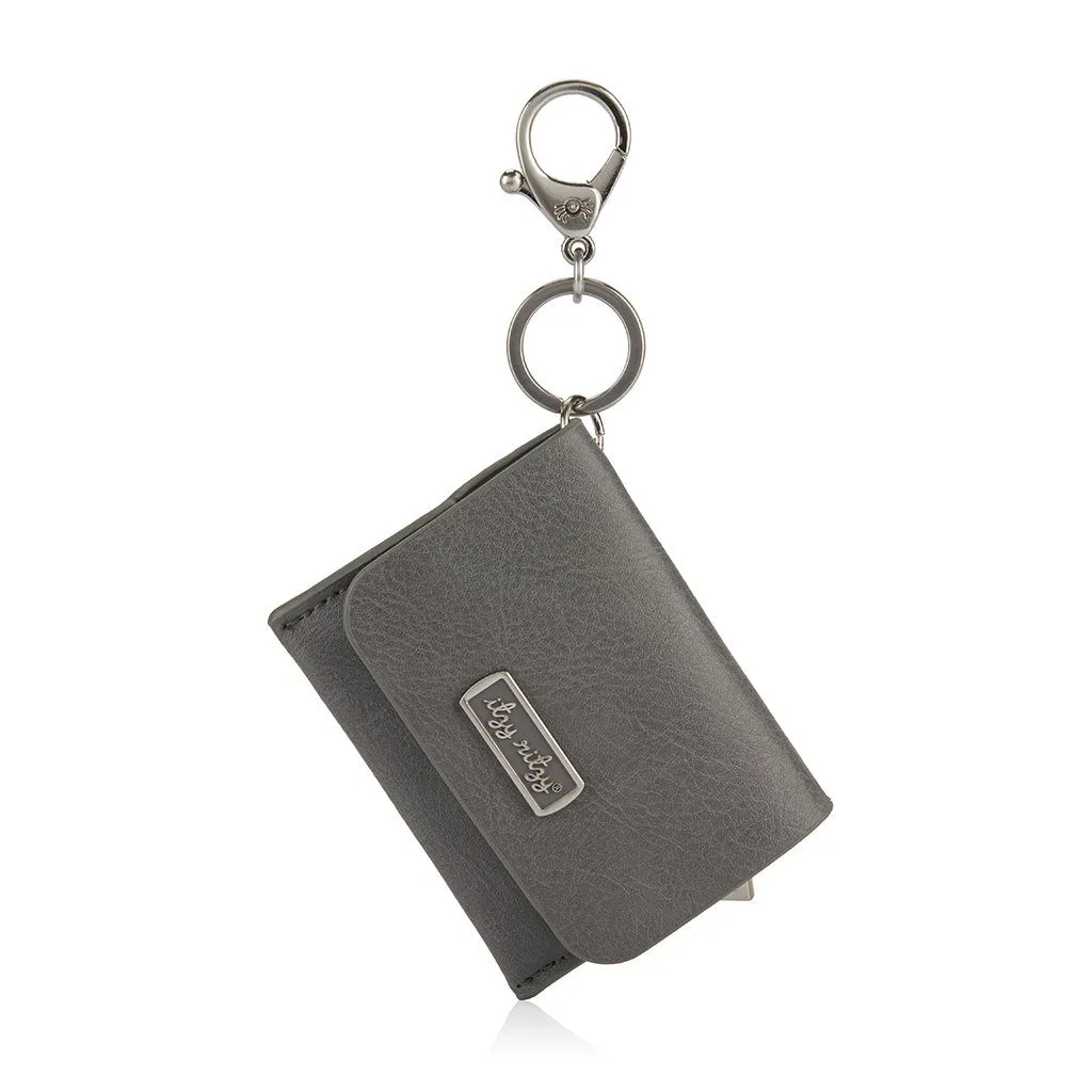 FINAL SALE Itzy Mini Wallet Card Holder and Key Chain Charm