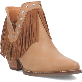 Fine N' Dandy Camel Leather Bootie (DS)