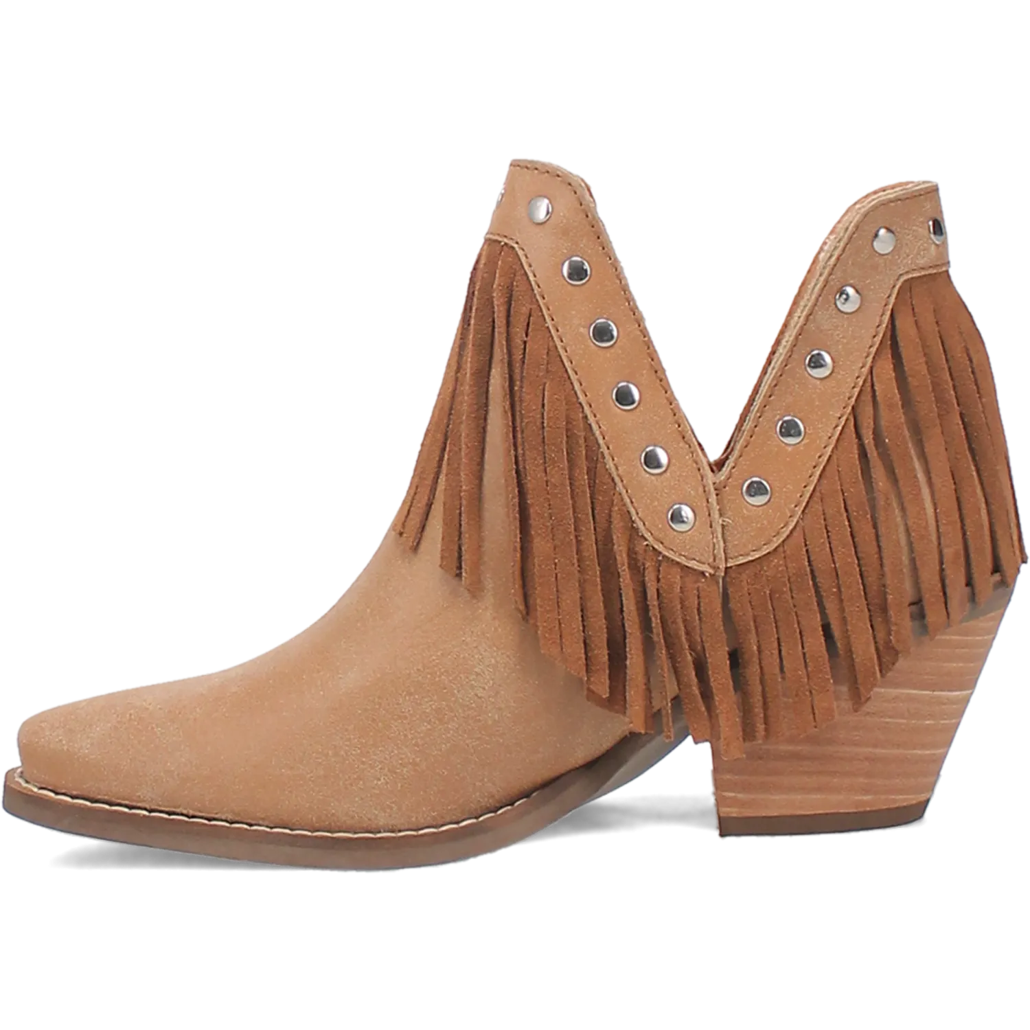 Fine N' Dandy Camel Leather Bootie (DS)