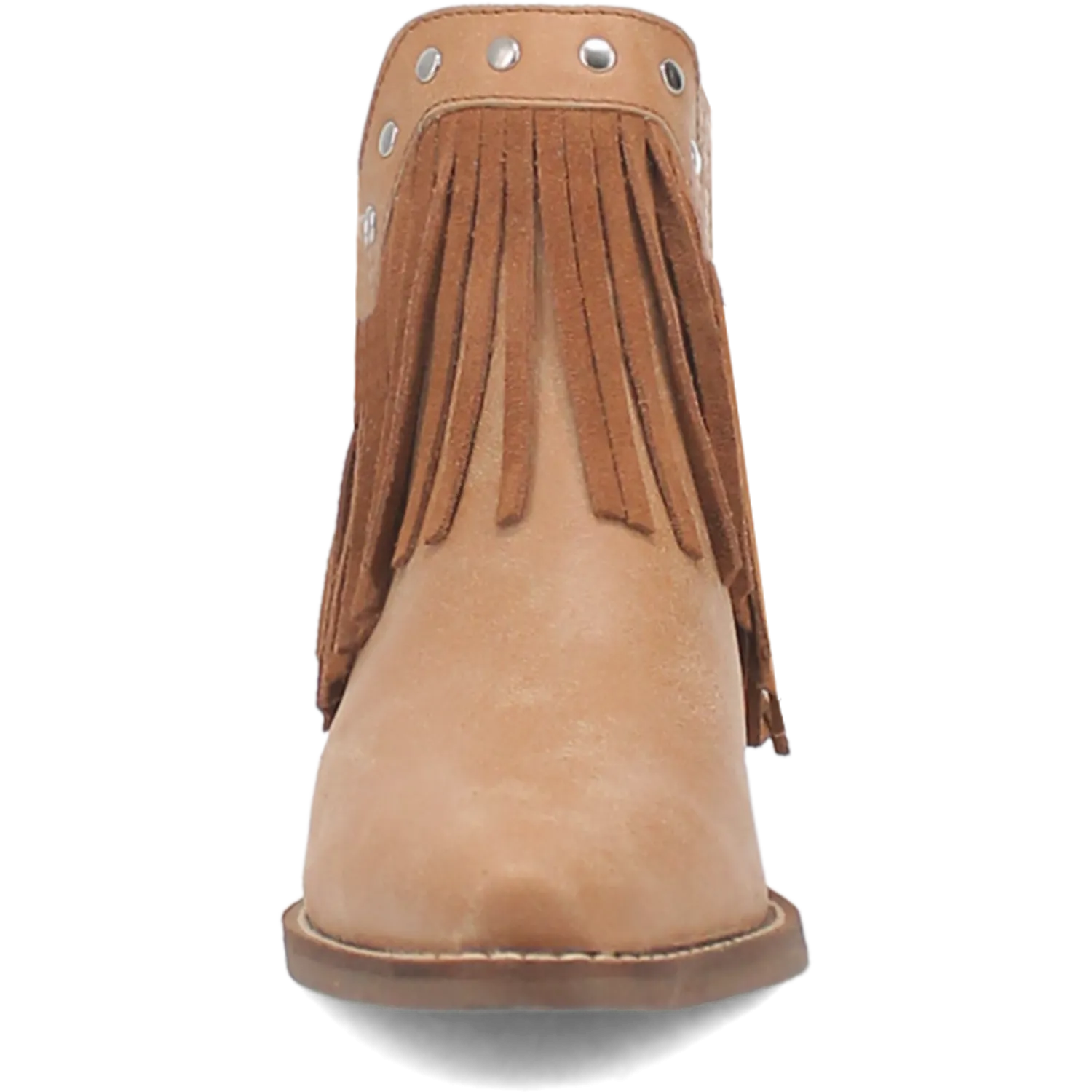 Fine N' Dandy Camel Leather Bootie (DS)