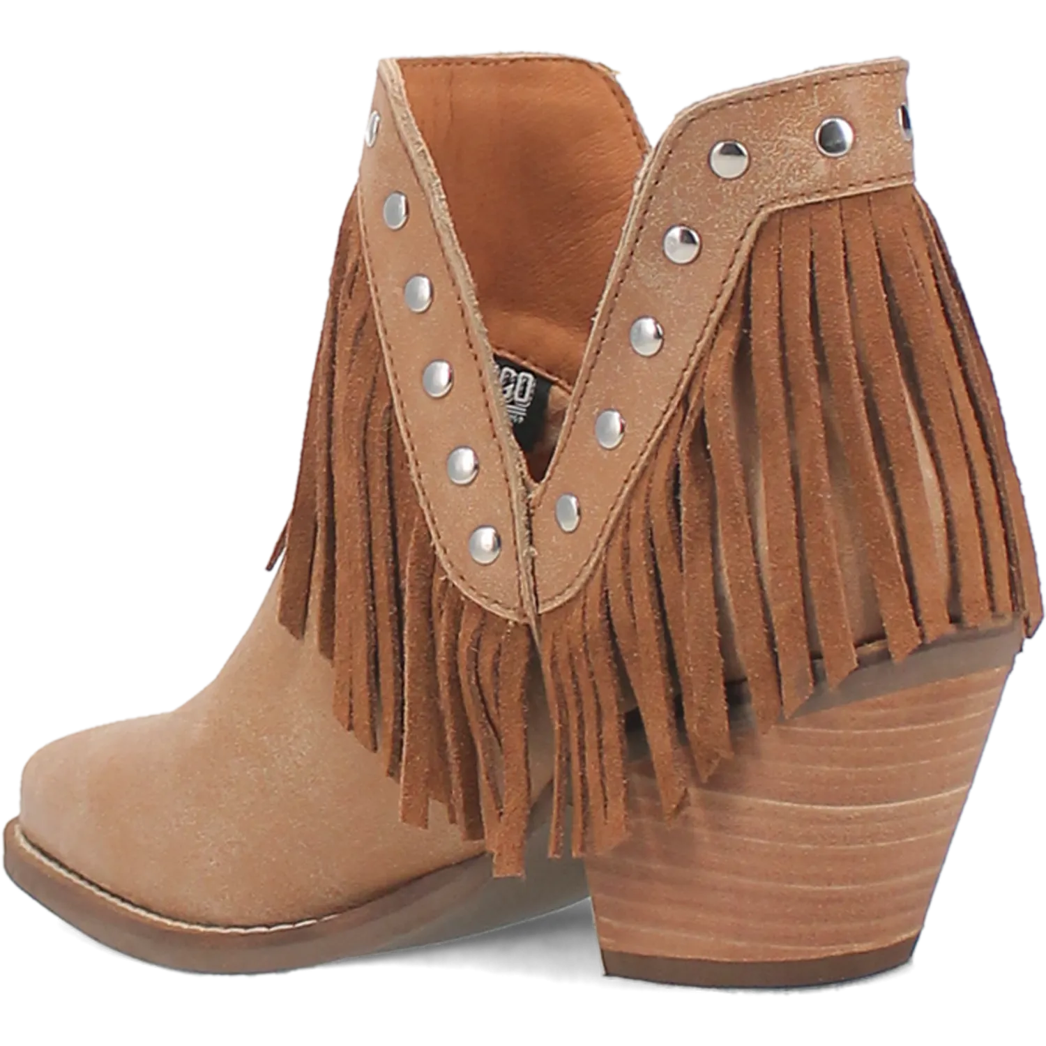 Fine N' Dandy Camel Leather Bootie (DS)