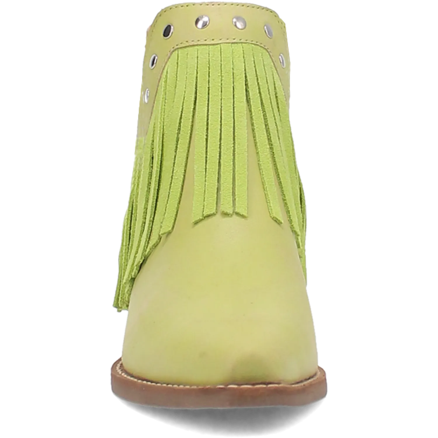 Fine N' Dandy Lime Leather Bootie (DS)