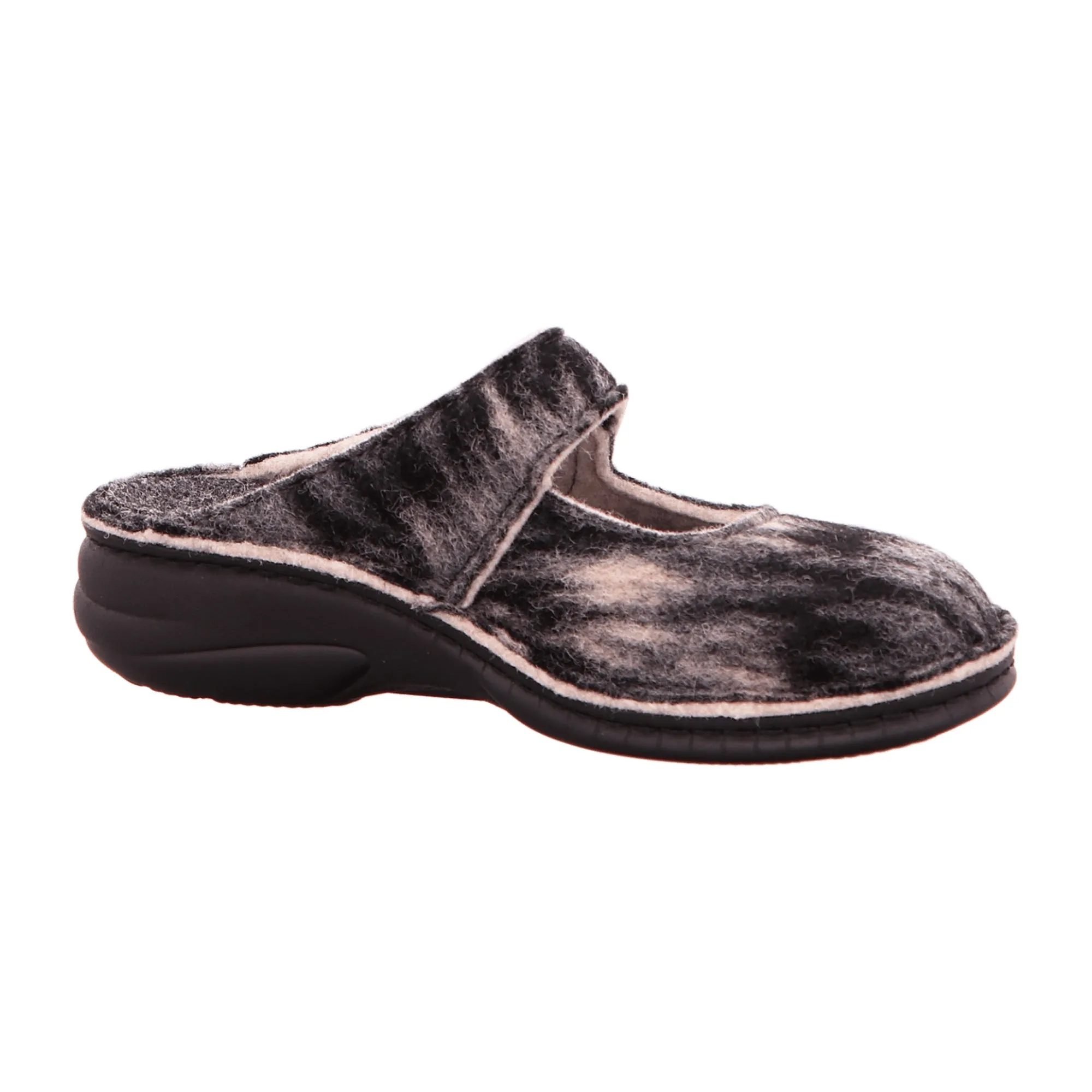 Finn Comfort Women's Gray Slippers - Stylish & Comfortable House Shoes