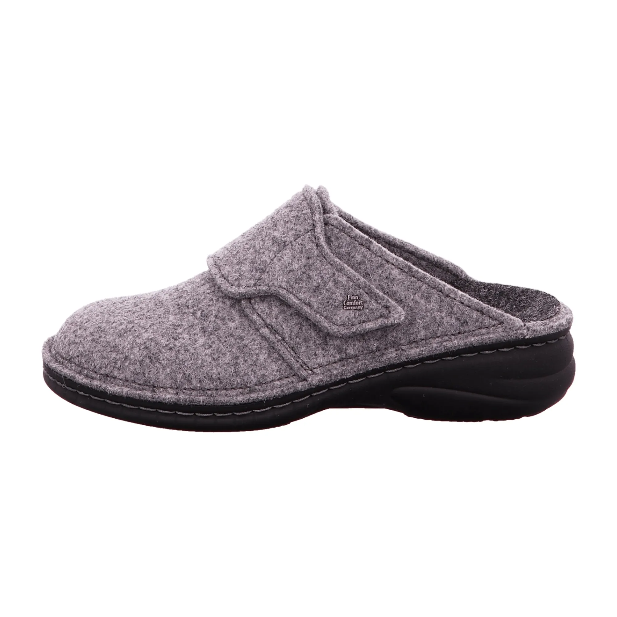 Finn Comfort Women's Slippers - Stylish & Comfortable Grey House Shoes