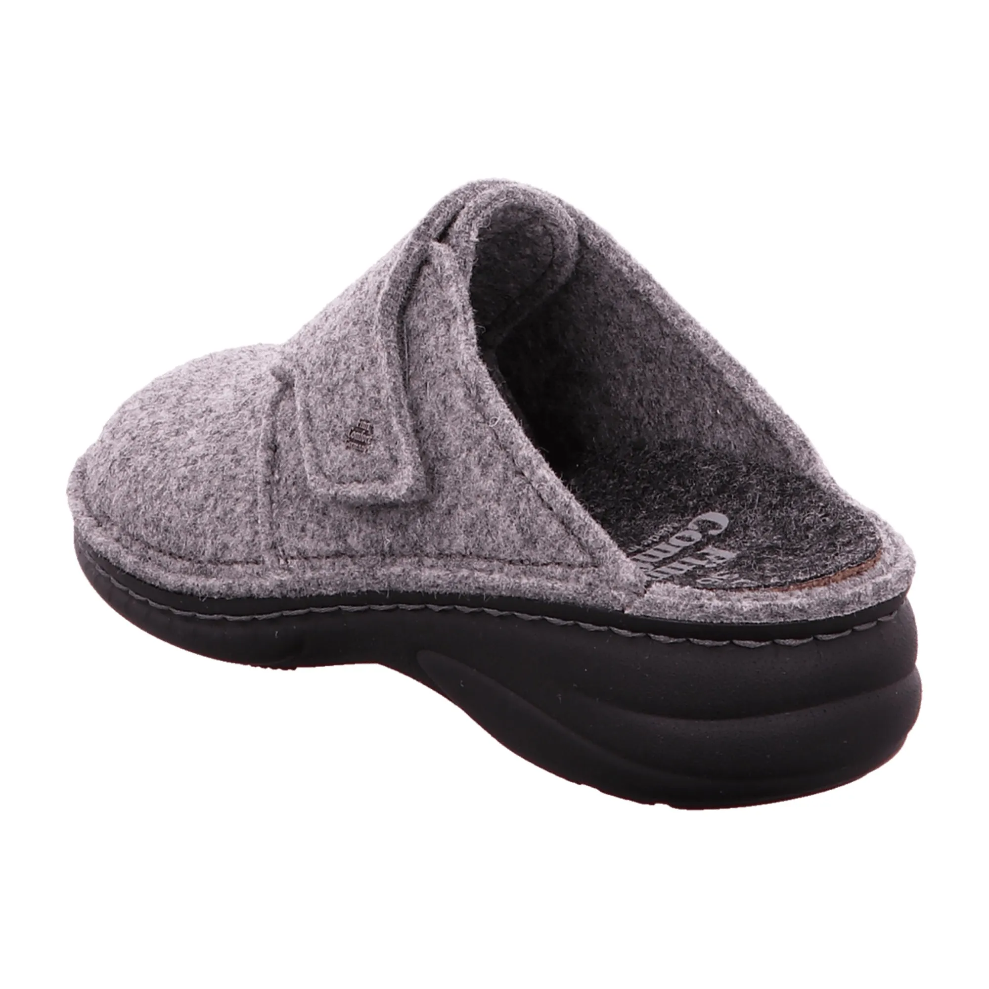 Finn Comfort Women's Slippers - Stylish & Comfortable Grey House Shoes