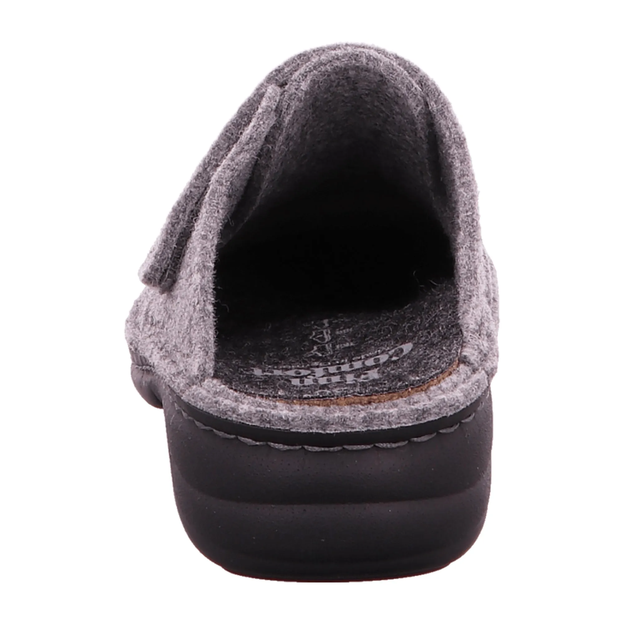 Finn Comfort Women's Slippers - Stylish & Comfortable Grey House Shoes