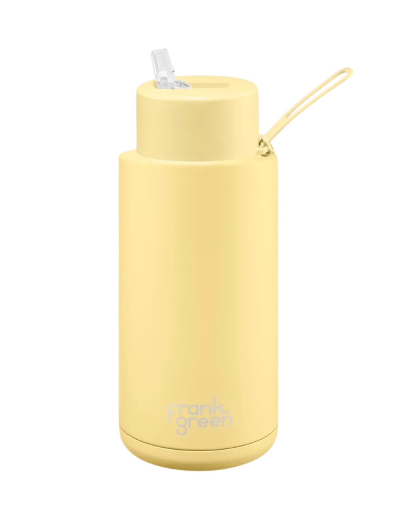 Frank Green 34Oz Reusable Bottle W/ Straw Lid - Buttermilk