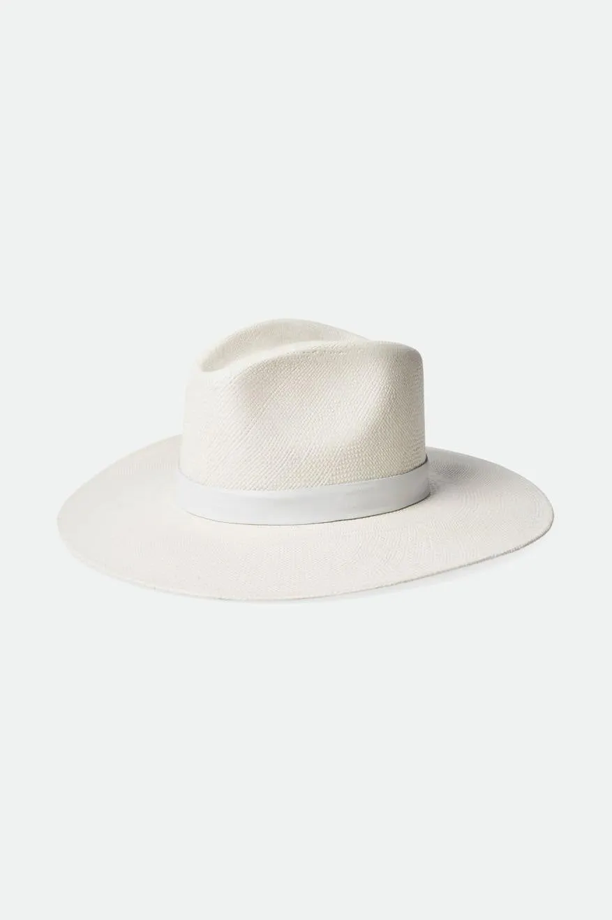 Harper Panama Straw Hat - Panama White