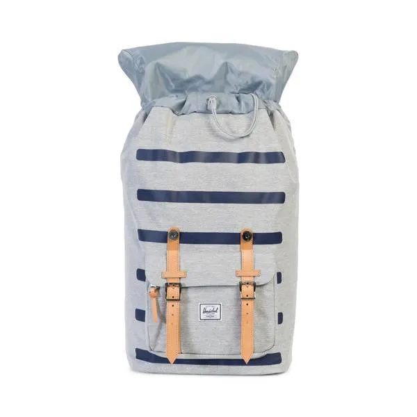 Herschel Little America Backpack Light Grey Crosshatch