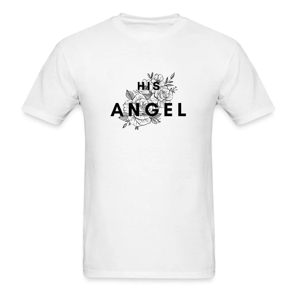 His Angel White T-Shirt