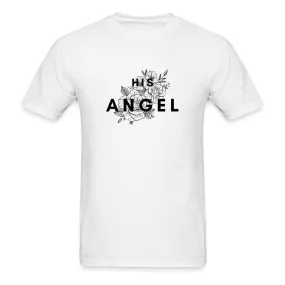 His Angel White T-Shirt