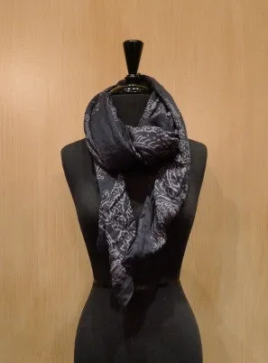 HTC Hollywood Trading Company Cachemire Skull Bandana Scarf