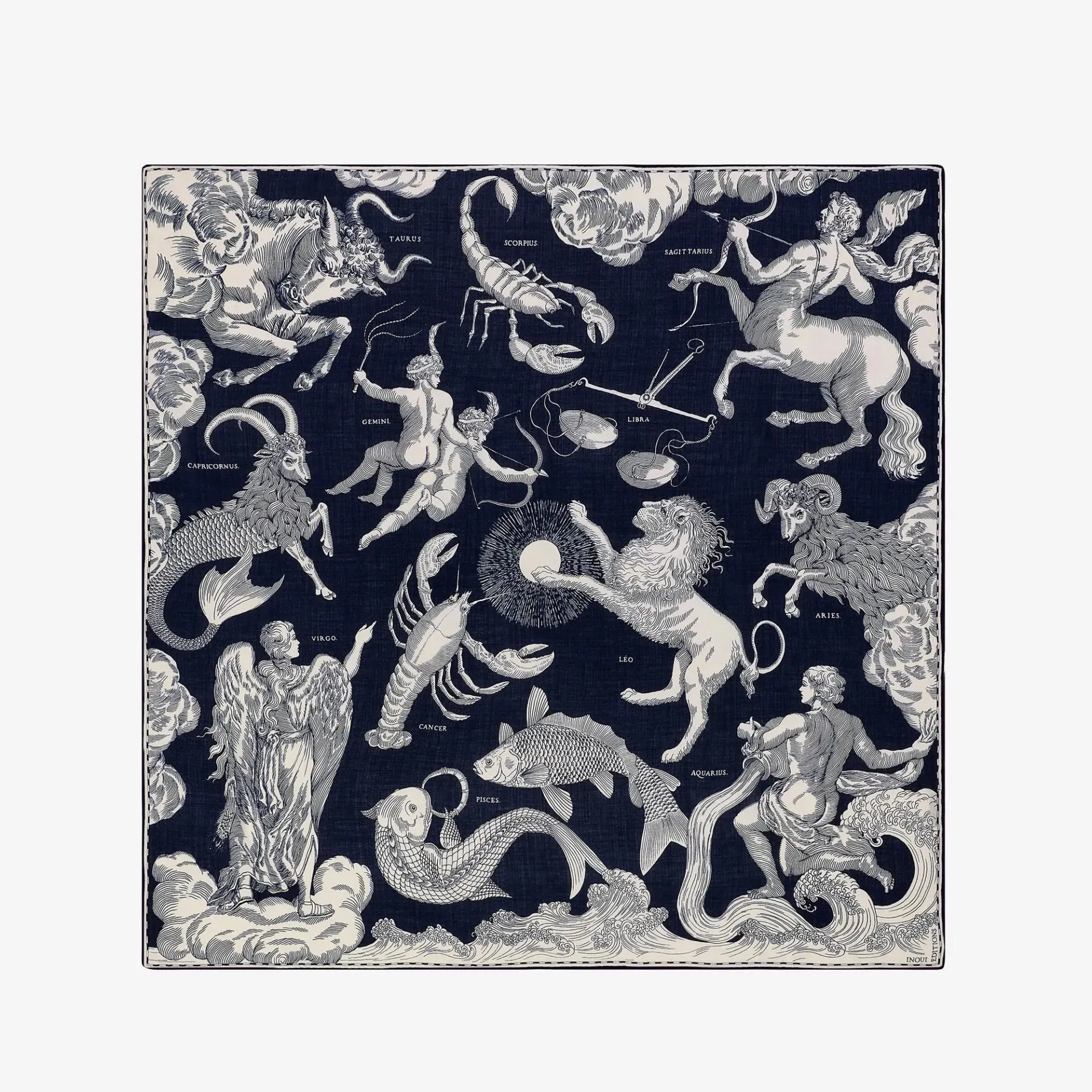 INOUI EDITIONS - ASTROLOGIE SILK/MODAL SCARF