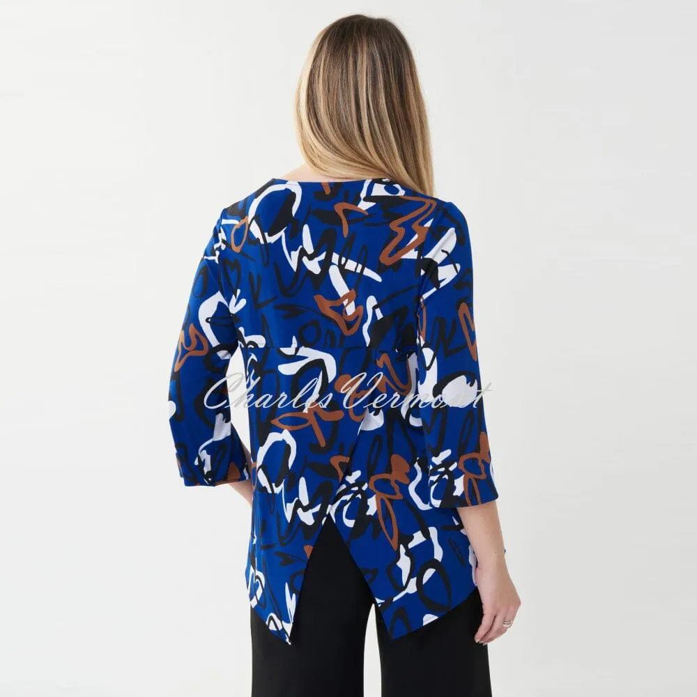 Joseph Ribkoff Abstract Print Tunic – Style 223245